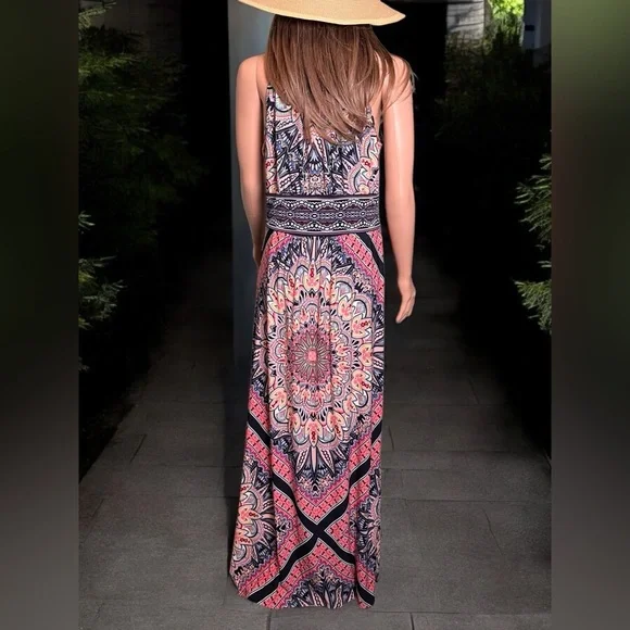 London Style Collection Maxi Dress NWT Size 10 - Picture 8 of 13